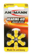 Ansmann hörapparat zinkluftbatteri - 5013223-590