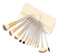 Retoo SET OF PROFESSIONAL MAKE-UP BRUSHES 12 PCS CASE