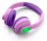 Philips Kids TAK4206PK - Hörlurar - på örat - Bluetooth - trådlös, kabelansluten - 3,5 mm kontakt - rosa