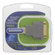  BVP100 - Adapter, HDMI Plug, DVI-D 24+1-Pin Socket, Bandridge