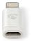 Lightning Adapter | Apple Lightning, 8-stifts | USB Micro-B Hona | Guldplaterad | Aluminium | Kartong med täckt fönster