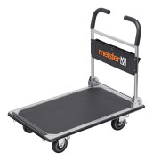 Meister Werkzeuge 8985630 Plattformsvagn hoppfällbar, med förvaringsfack Stål Last (max.): 300 kg