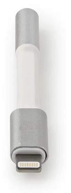 Nedis Apple Lightning-adapter | Apple Lightning - 3.5 mm hona | 8cm