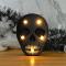 Batteridriven LED Halloween dekorativ bordsskiva design - Stirrande fladdermus