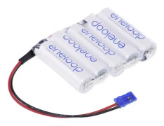 Panasonic eneloop Reihe F1x5 Graupner Batteripack Antal celler: 5 Batteristorlek: AA (R6) Kabel, Kontakt NiMH 6 V 1900