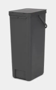 Sort & amp; Go Sorteringskärl - BRABANTIA - 40 L - Grå