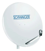 Schwaiger parabol 80 cm vit