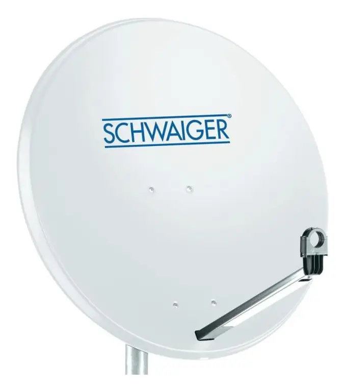 Schwaiger parabol 80 cm vit