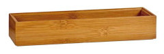 Lådförvaring Brun Stapelbara 7 x 5 x 30 cm Naturell Bambu