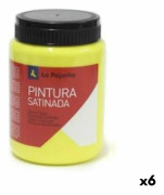 Tempera La Pajarita Lemon L-01 Gul Satinfinish Skola (35 ml) (6 antal)