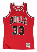Baskettröja Mitchell & Ness Chicago Bull Scotie Pippen Karmosinröd