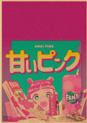 Affisch - Vaporwave Cyberpunk Girl