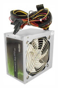 Qoltec SilentLine - Nätaggregat (intern) - ATX12V - 425 Watt - PFC - grå