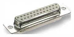 LogiLink D-Sub 25-stift F 25-stift F – Anslutningsgängor