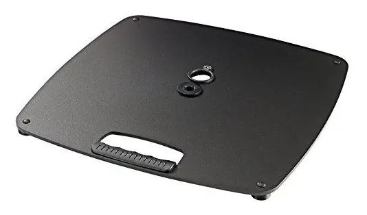 K & M 26704 Basplatta Svart Struktur