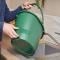 Spontex Eco Green hink 100 % återvunnet material med infällt grepp i botten av hinken, 10L kapacitet, 19800212, grön