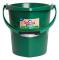 Spontex Eco Green hink 100 % återvunnet material med infällt grepp i botten av hinken, 10L kapacitet, 19800212, grön