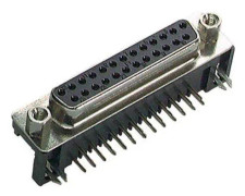D-Sub uttag Printmont.90G EDF 09A KGT2 7.2mm 29226.2