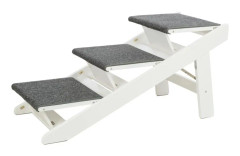 Trixie Ramp, folding steps, MDF, 44 × 46 × 106 cm, white