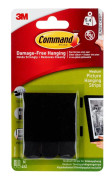 Command Medium Black Picture Hanging Strips 17201BLK