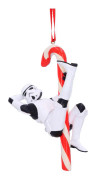 Stromtrooper Candy Cane hanging ornament