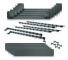 Middle Atlantic Products BUNDLE-LARGE, Monteringssats, Svart