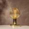 LED-lampa Star Trading E27 G125 Globe Gold