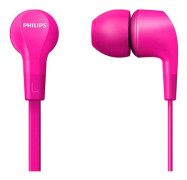 Philips TAE1105PK - Hörlurar med mikrofon - inuti örat - kabelansluten - 3,5 mm kontakt - rosa