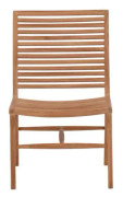 Ribbon trädgårdsfåtölj teak.