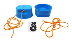 1Par Smile Hoppning Styltar Plast Balans Träning Utrustning Koordination Spel Hoppning Fötter Styltar Sport leksaker för barn