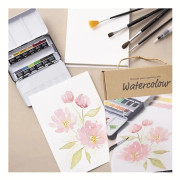 Pysselkit - Start DIY Kit - Lär dig måla akvarell