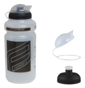 Tvinga F 0,5l transparent / svart tryckt bidon