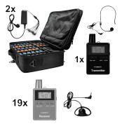 Albrecht ATT/ATR400 20er 29970.S20 Tour Guide System Set 20 st