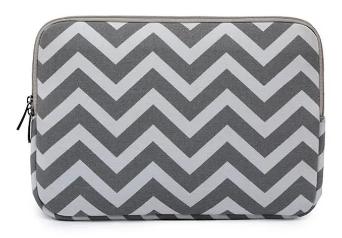 LiSEN LS-525 Wavy Pattern Notebook Liner Bag, Size: 15 inches(Gray)