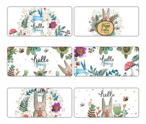 Cute Cartoon Non-Slip Desk Mat, Size: 400 x 900 x 2mm Seaming(005)