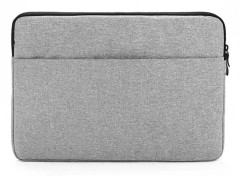 Waterproof & Anti-Vibration Laptop Inner Bag For Macbook/Xiaomi 11/13, Size: 15 inch(Light Grey)