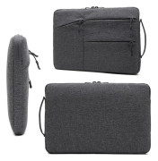 Zipper Type Polyester Business Laptop Liner Bag, Size: 11.6 Inch(Black)