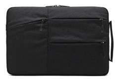 Zipper Type Polyester Business Laptop Liner Bag, Size: 13.3 Inch(Black)