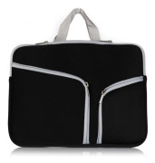 T228 Diving Material Computer Bag Multi-pocket Laptop Liner Bag, Size: 15.6 Inch(Black)