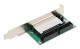 40 Pin CF to 3.5 Ide Compact Flash Card Adapter, Support Rear Panel