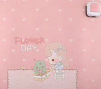 220V Electric Hot Plate Writing Desk Warm Table Mat Blanket Office Mouse Heating Warm Computer Hand Warmer Desktop Heating Plate, Color:Little Girl, C