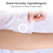 100 PCS 043 Square Breathable Non-woven Fabric Adhesive Wound Dressing Pad, Size:5 x 5 x 1.5cm(White)