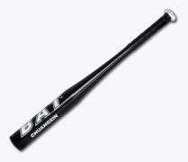 Aluminiumlegering basebollträ av biten Softbollträ, storlek: 30 tum (75-76 cm) (svart)