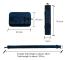 SL-001 Golf Bag Portable Cue HandBag(Blue)