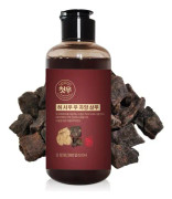 300ml Herbal Polygonum Schampo Anti mjäll Och klädstillande Anti Vit Hår Behandling Svart Vit till Svart Schampo