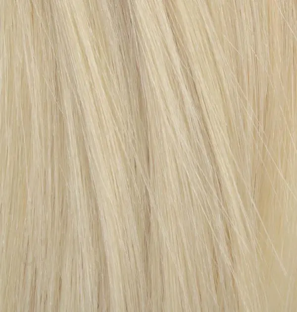 #613 Ljusblond - Original äkta löshår remy microringar loop