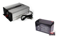Nödkraftsutrustning AZO Digital Sinus UPS-2000SR 2000W + AKU 100Ah 12V VRLA AGM
