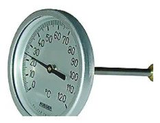 Termometer Type TC 100mm - M/145mm Føler