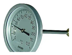 Termometer Typ TCH 100 - -30+70 Gr. Ø100mm 100mm