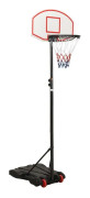 vidaXL Basketkorg med stativ vit 216-250 cm polyeten